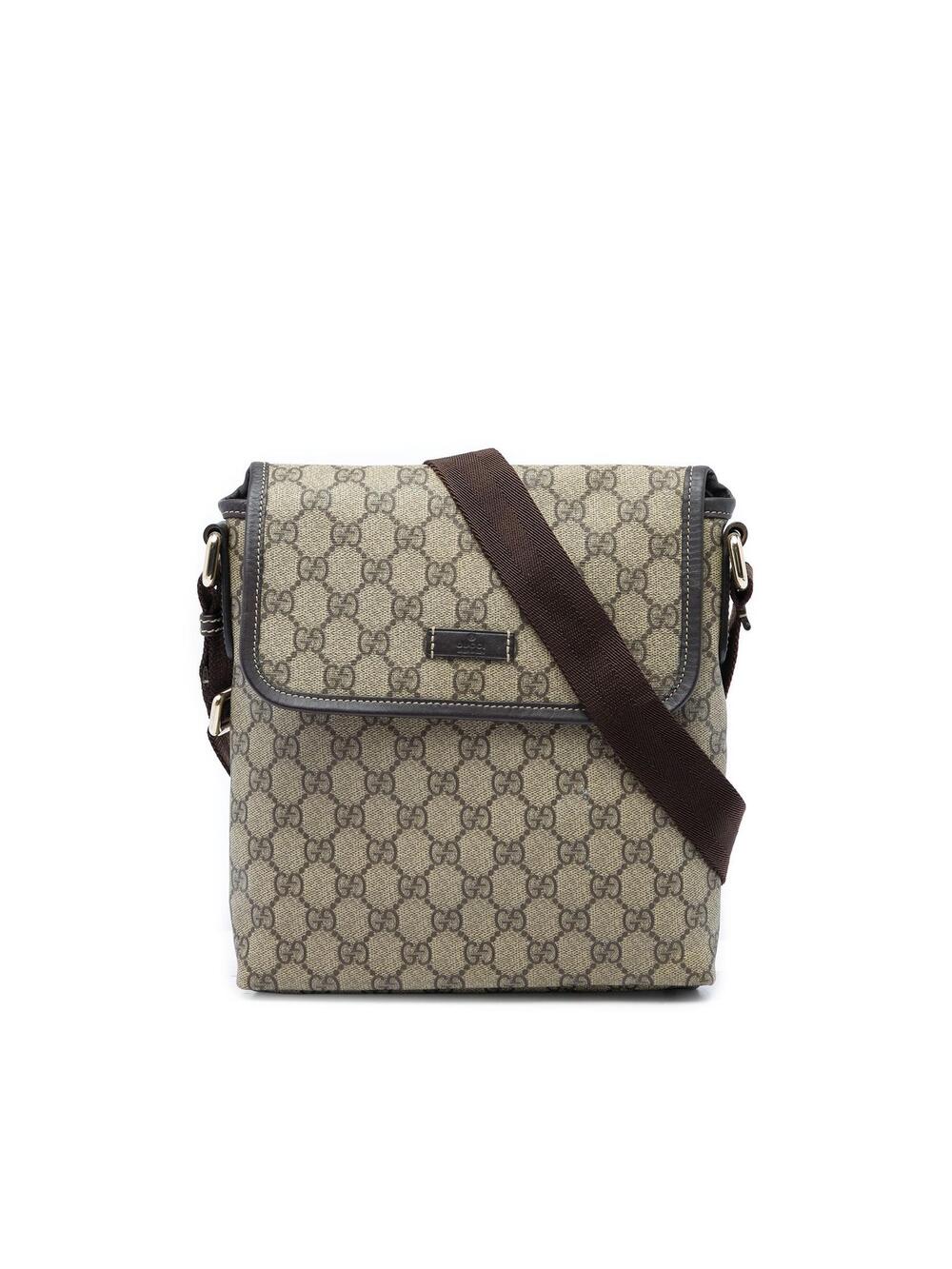 Gucci Gg Supreme Crossbody Pre-Loved #363032G50B